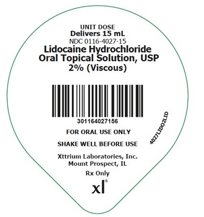 Ud Cup Lid (Lidocaine Lid)
